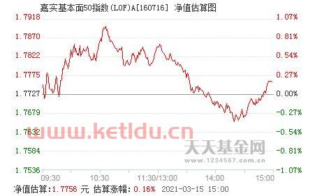 嘉实基本面50指数